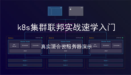 k8s集群联邦速学和手撸多集群可视化管理系统